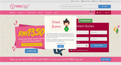 Desktop Screenshot of easyparcel.my